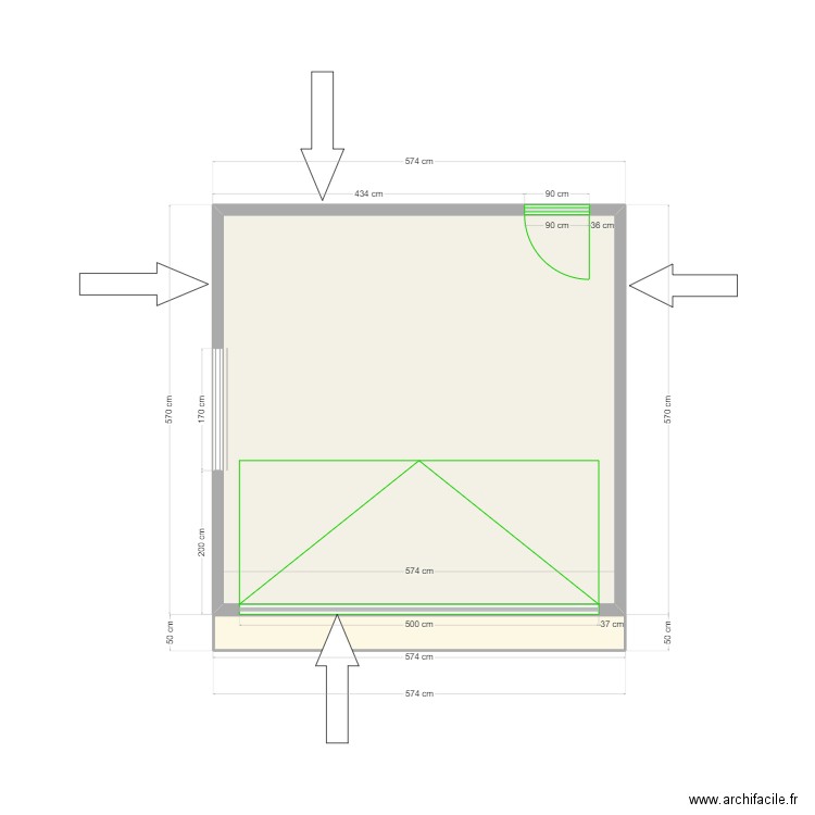 dziadula garage plans . Plan de 2 pièces et 32 m2