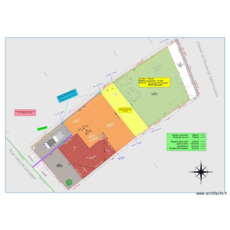 reseaux. Plan de 0 pièce et 0 m2