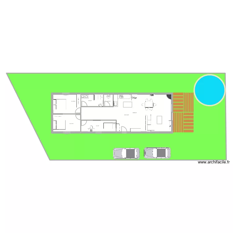 maison gina. Plan de 7 pièces et 496 m² maison gina. Plan de 7 pièces et 496 m²