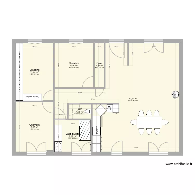 plan LESMESNIL. Plan de 