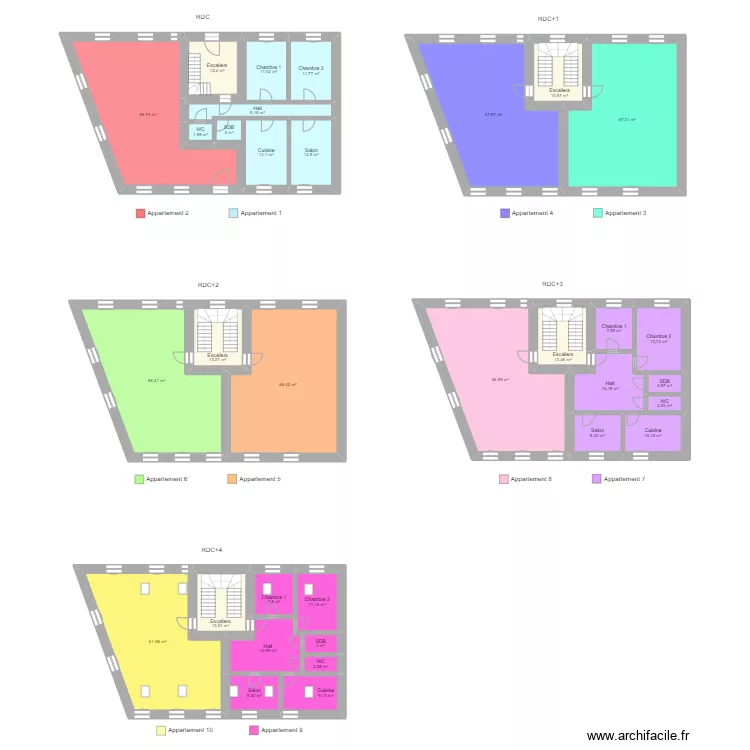 Plan DOGHNI. Plan de 0 pièce et 0 m2