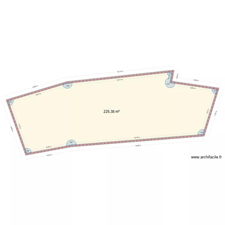 Cadastre Maison de Guîtres. Plan de 1 et 225 m² Cadastre Maison de Guîtres. Plan de 1 et 225 m²