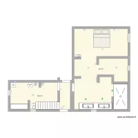 plan electrique buanderie et chambre +salle de bain