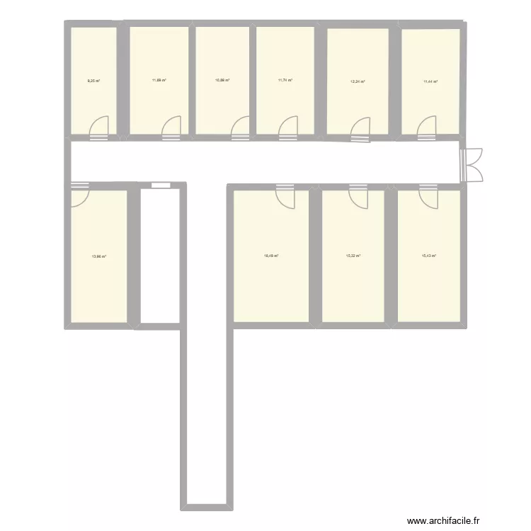 accueil froich. Plan de 10  et 131 m²