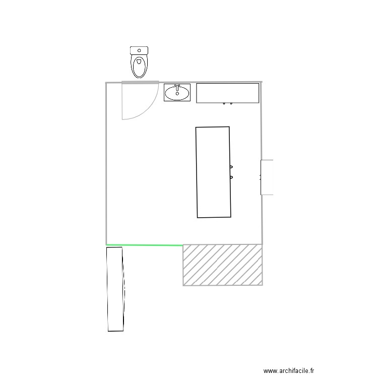 institut . Plan de 0 pièce et 0 m2