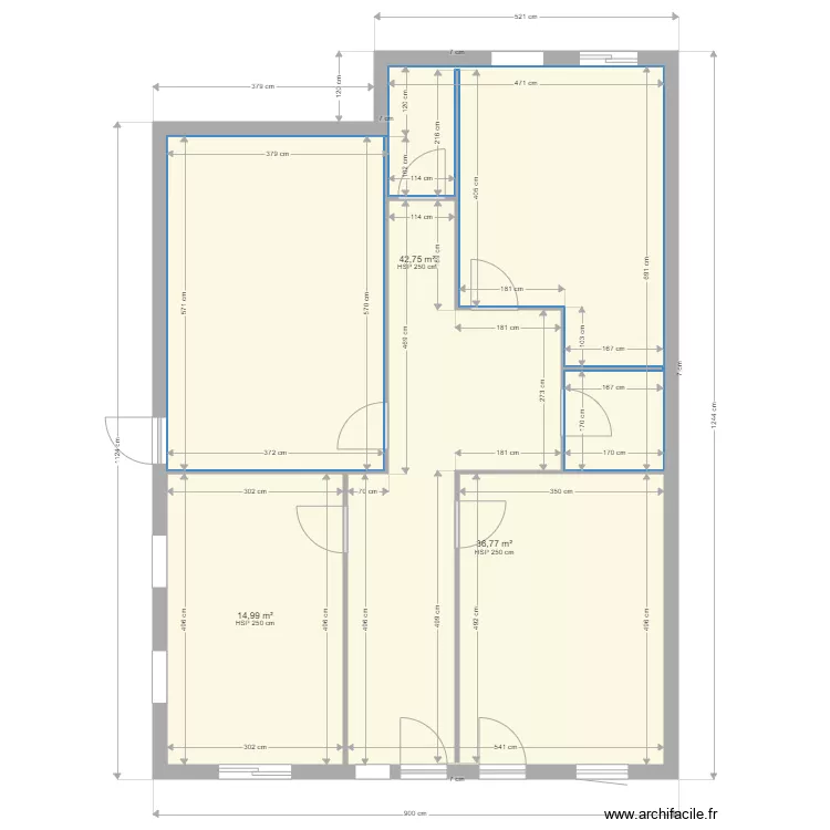 Gautrand1. Plan de 
