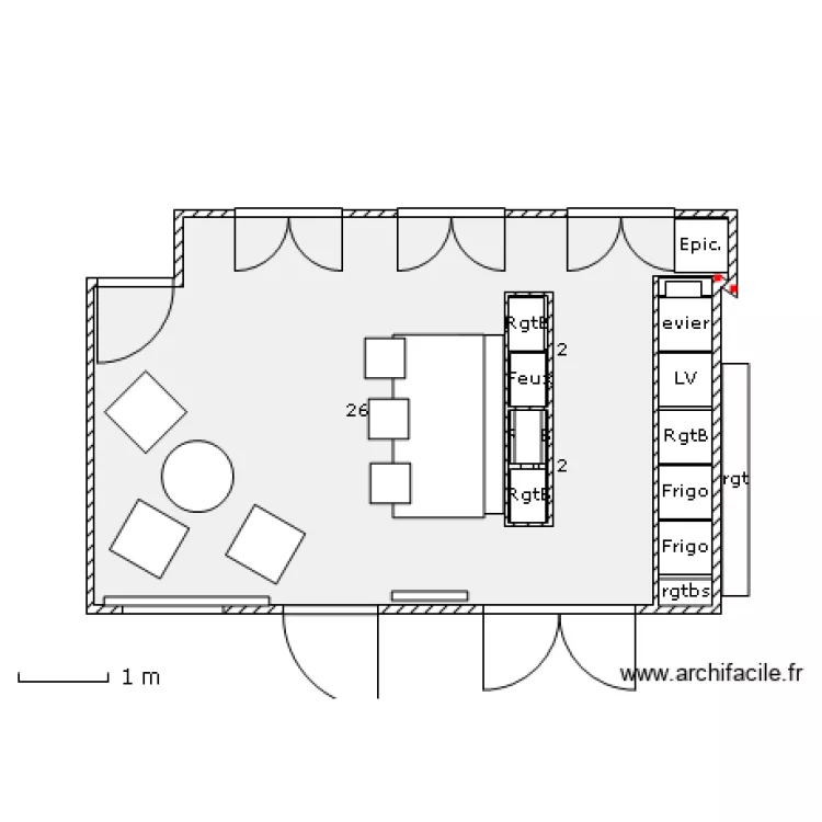 v&eacute;randa3. Plan de 