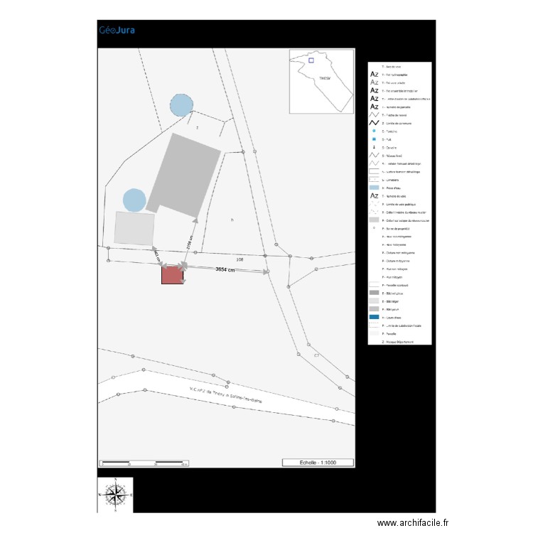 plan d'astrale permis construire. Plan de 0 pièce et 0 m2