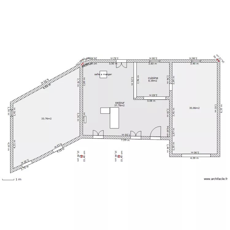 maison1. Plan de 