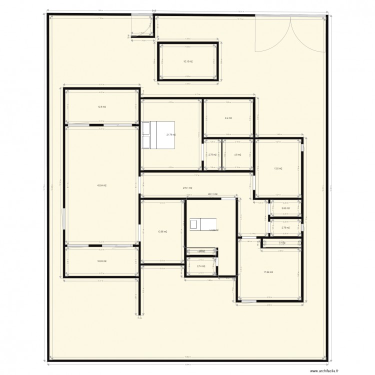 MA MAISON DEF. Plan de 0 pièce et 0 m2