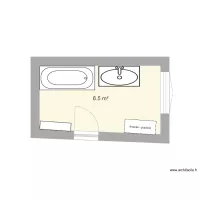 Salle de bain Leblanc existante