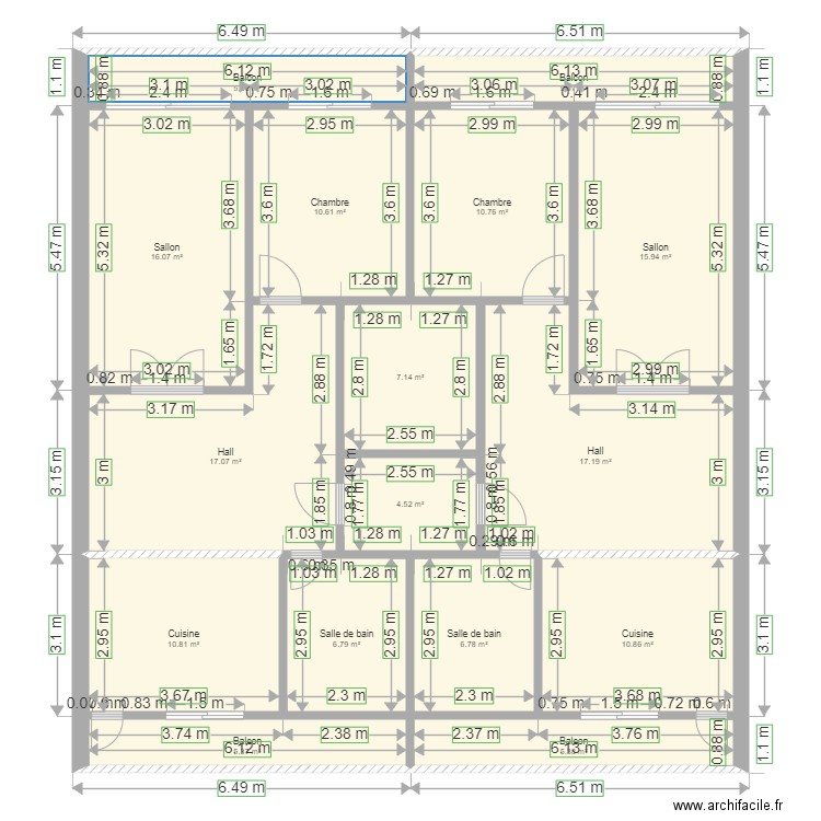 etage . Plan de 0 pièce et 0 m2