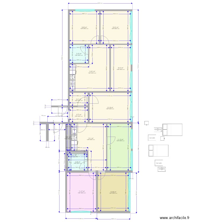 GE85 N74 et N75. Plan de 0 pièce et 0 m2