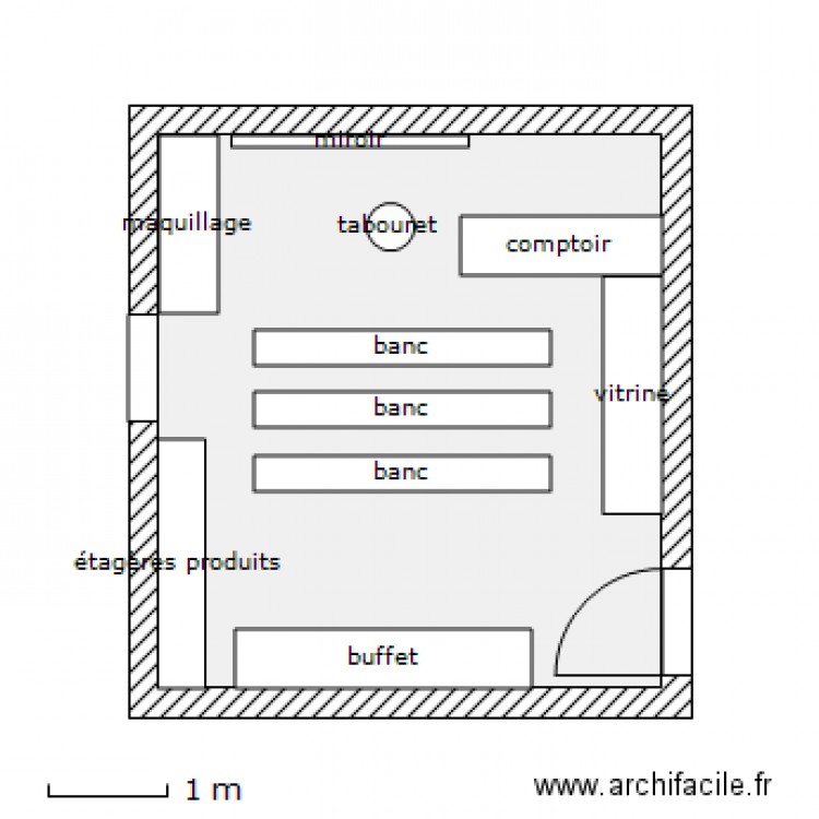 entrée. Plan de 0 pièce et 0 m2