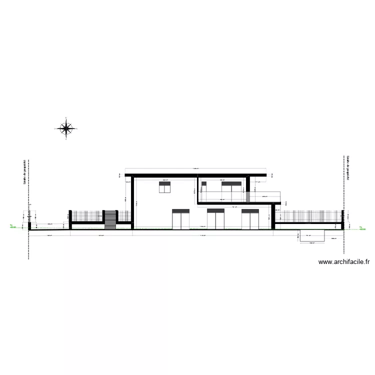 JC Fa&ccedil;ade SUD New. Plan de 