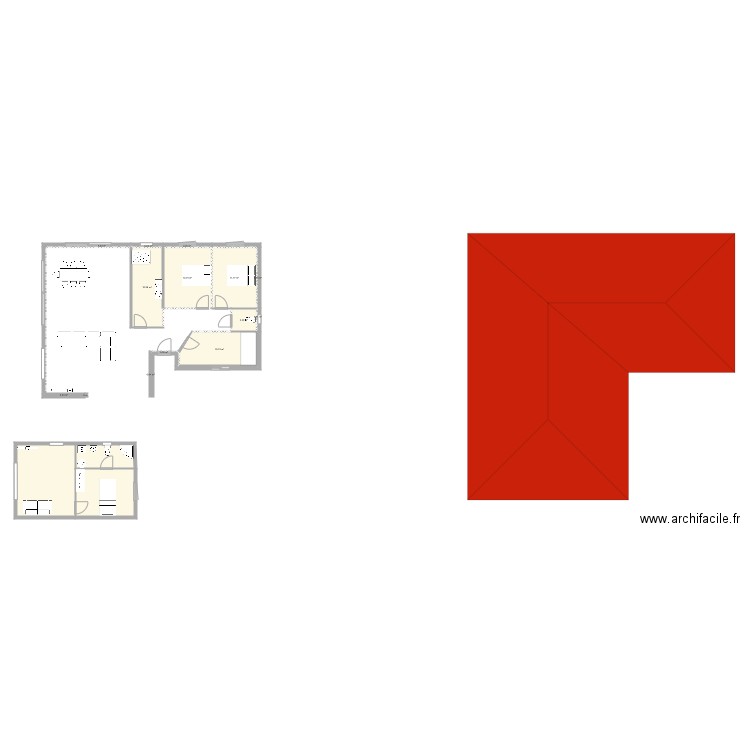 maison cedric sous sol. Plan de 0 pièce et 0 m2