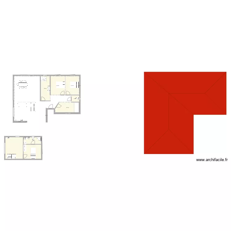 maison cedric sous sol. Plan de 