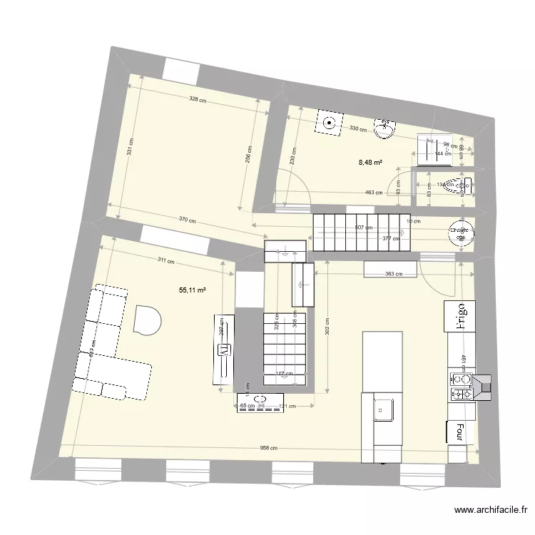 fons am&eacute;nagement INT. Plan de 