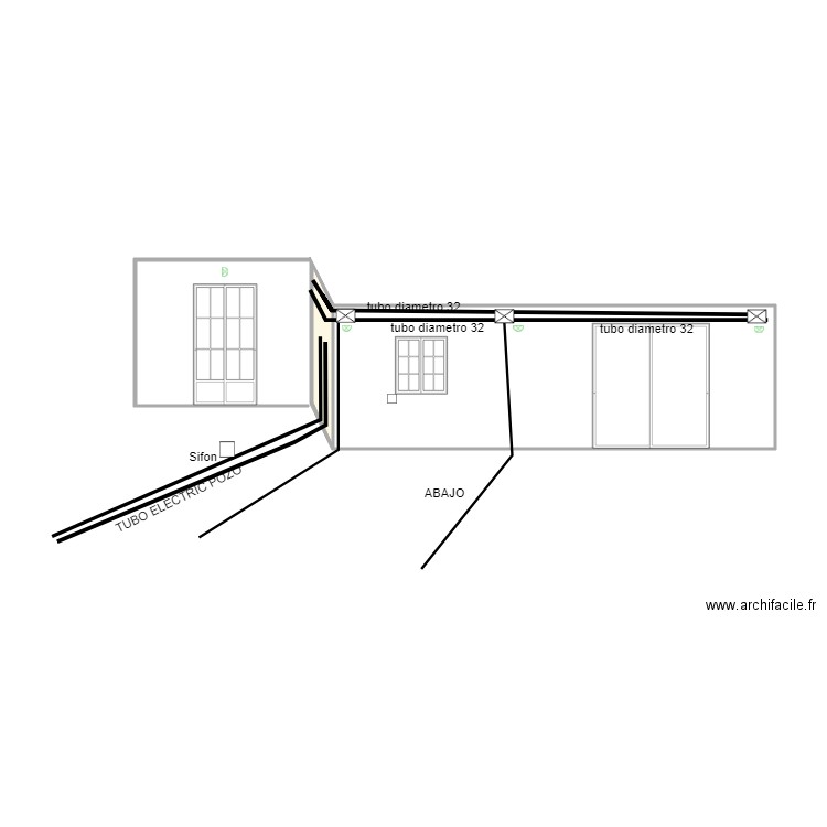 MURO TERRASSA. Plan de 0 pièce et 0 m2