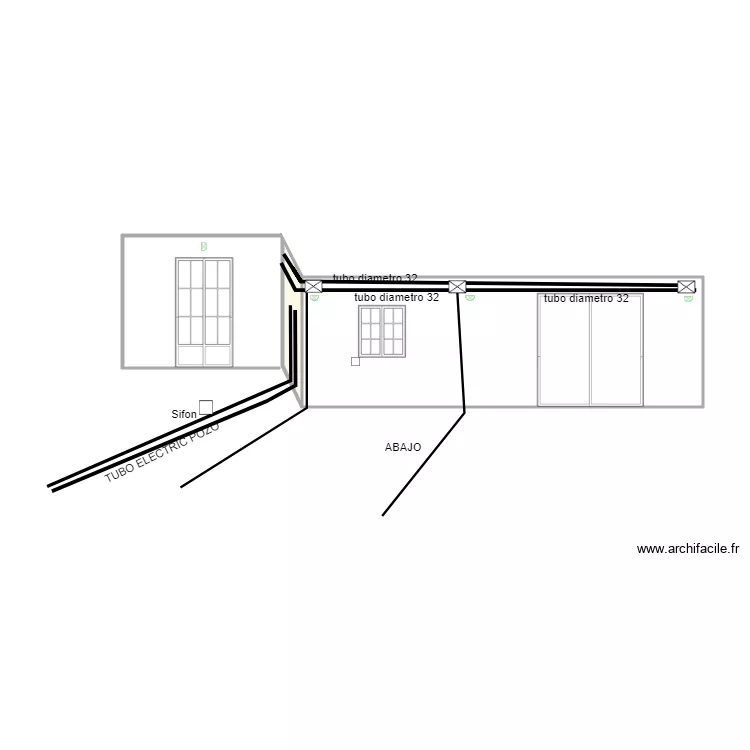 MURO TERRASSA. Plan de 