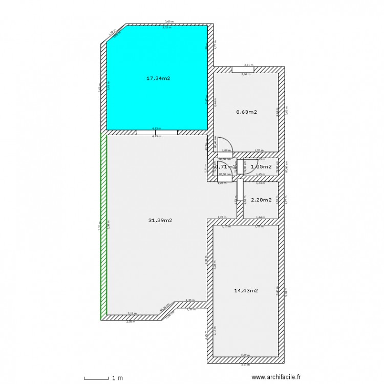 maison essai 1. Plan de 0 pièce et 0 m2