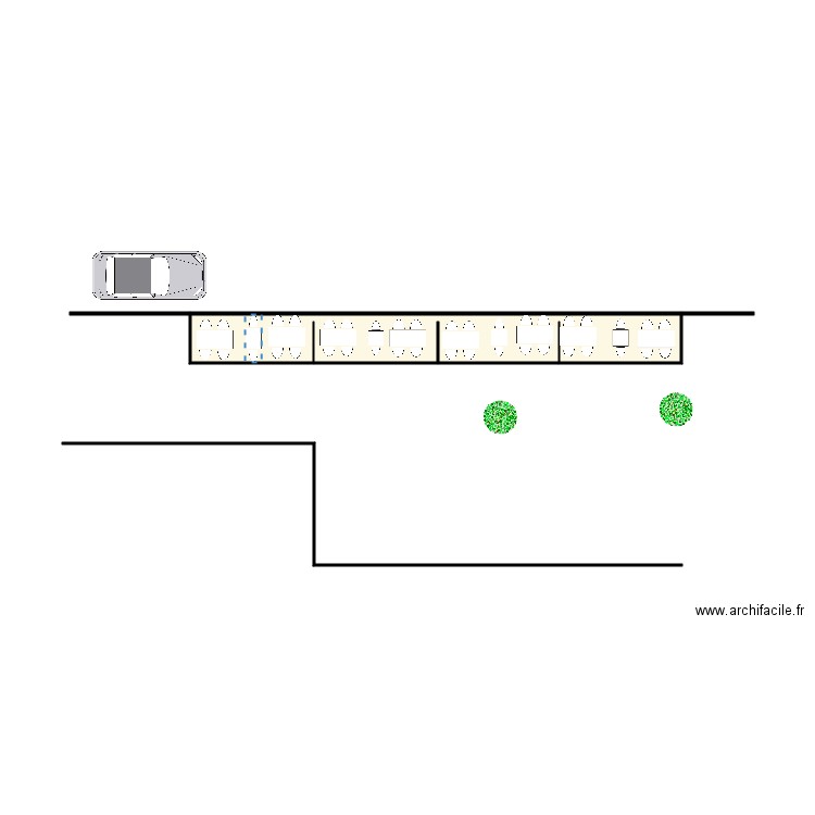 Terrasse. Plan de 0 pièce et 0 m2