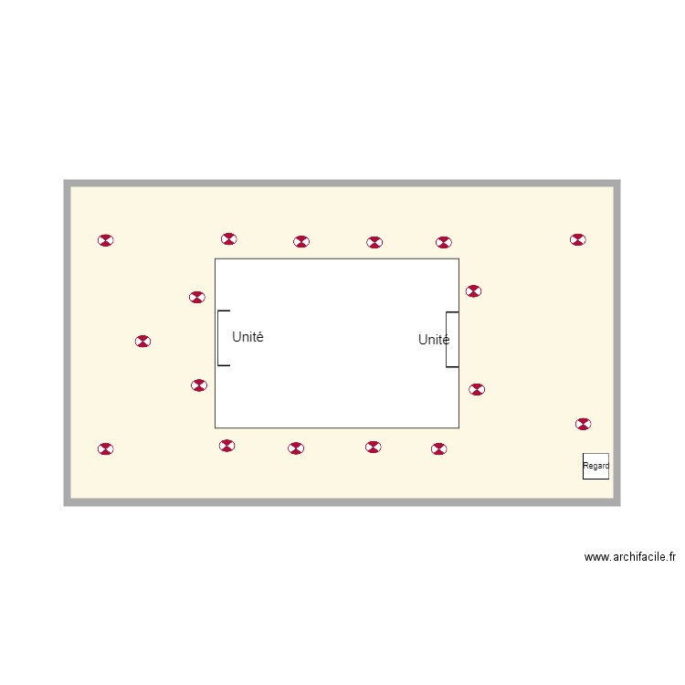 salley. Plan de 0 pièce et 0 m2