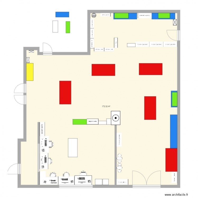 KP1 atelier ops light v2. Plan de 0 pièce et 0 m2