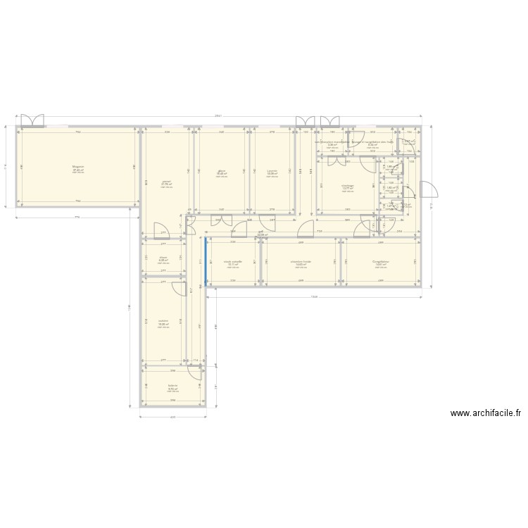 option yaourt glace à fond. Plan de 0 pièce et 0 m2