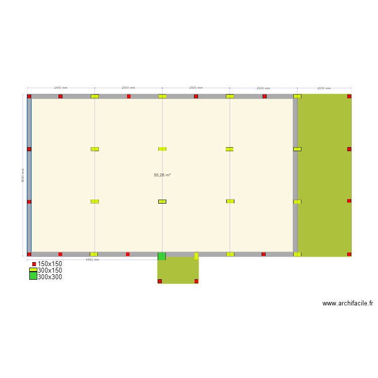 Бахтеево Сваи. Plan de 0 pièce et 0 m2