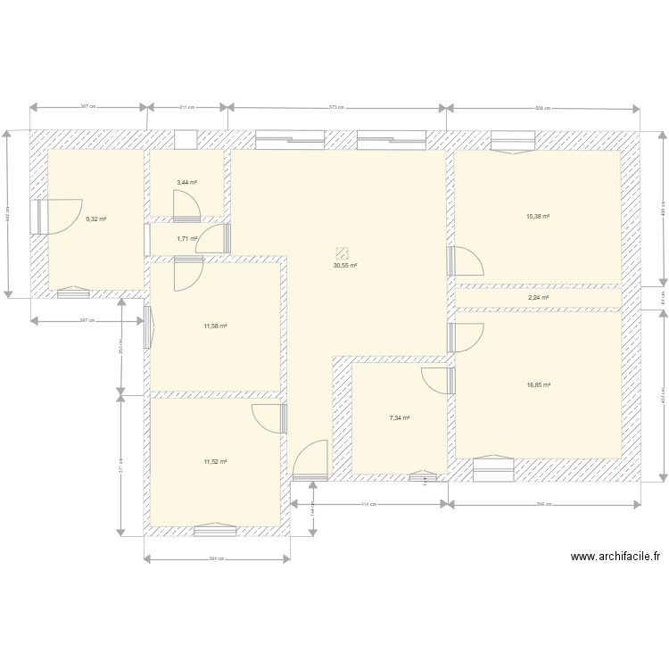 sitio de marim cotes reelles. Plan de 0 pièce et 0 m2