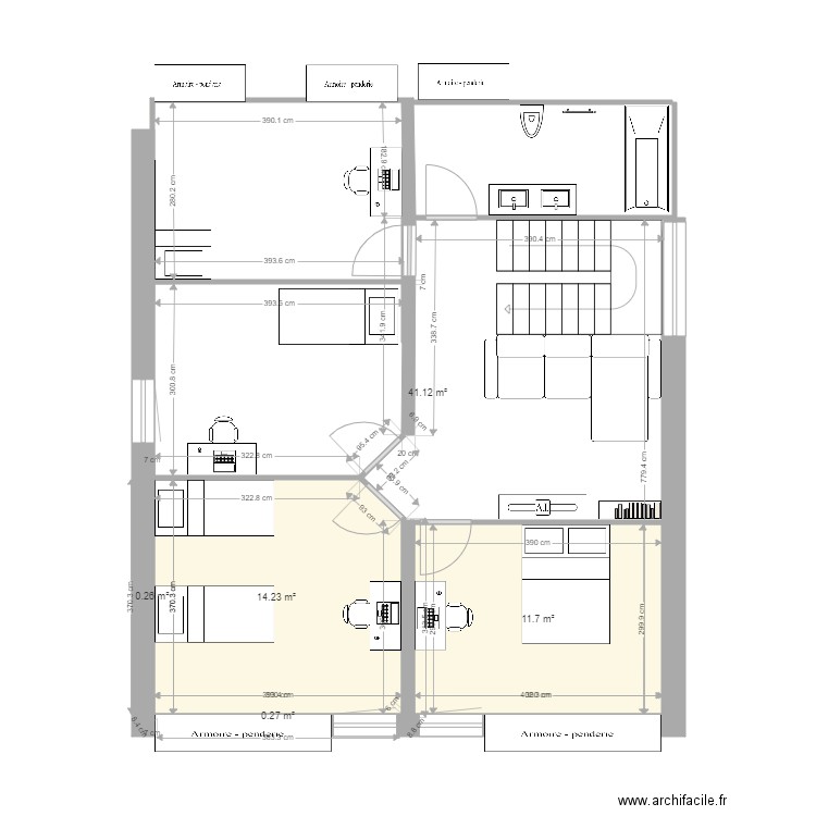 ETAGE 2. Plan de 0 pièce et 0 m2