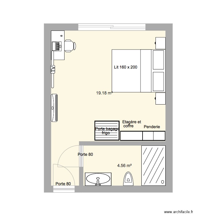 Ch Standart. Plan de 0 pièce et 0 m2