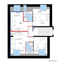 combles appart thionville projeté 