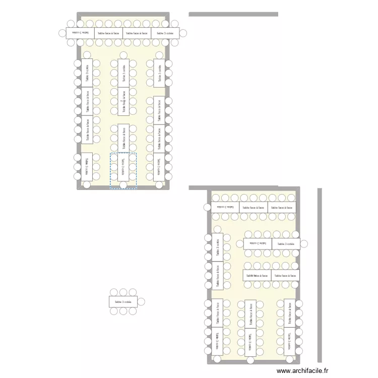plan de table. Plan de 