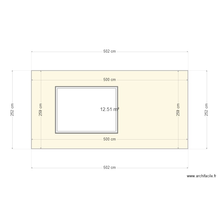 facade capucins. Plan de 0 pièce et 0 m2