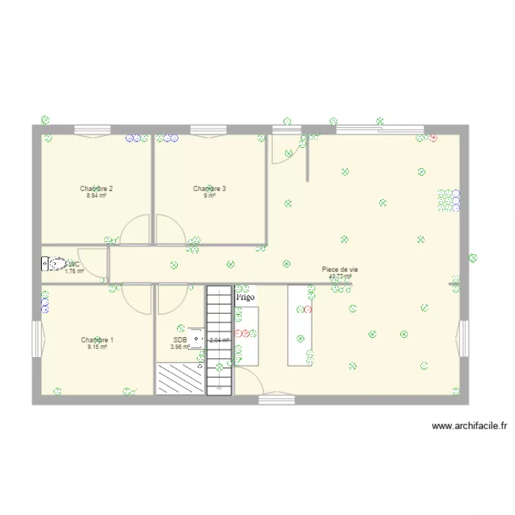 Pelé Brendan et Angelique. Plan de Pelé Brendan et Angelique. Plan de