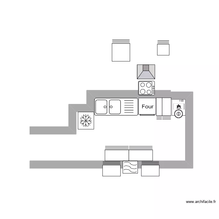 Cuisine claye. Plan de Cuisine claye. Plan de