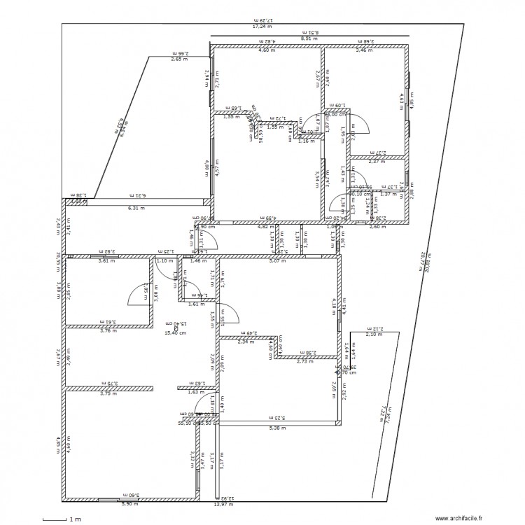 saly 3-4 mesures. Plan de 0 pièce et 0 m2