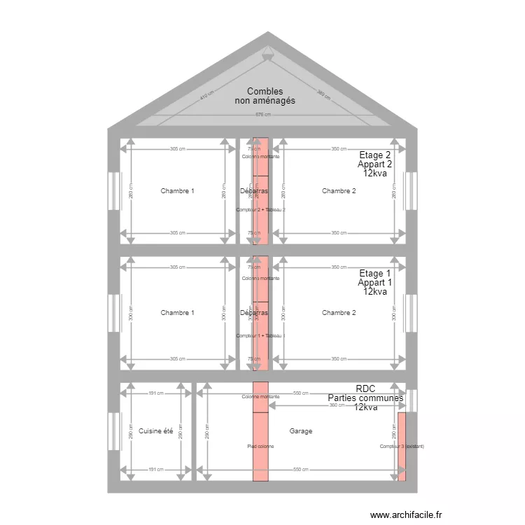 Plan coupe. Plan de Plan coupe. Plan de