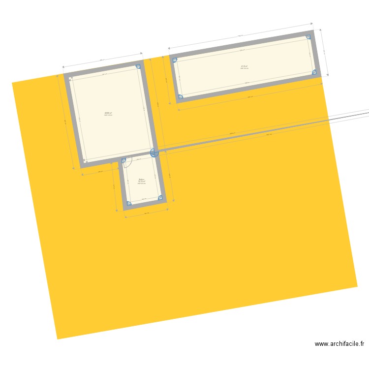 extension V2. Plan de 0 pièce et 0 m2