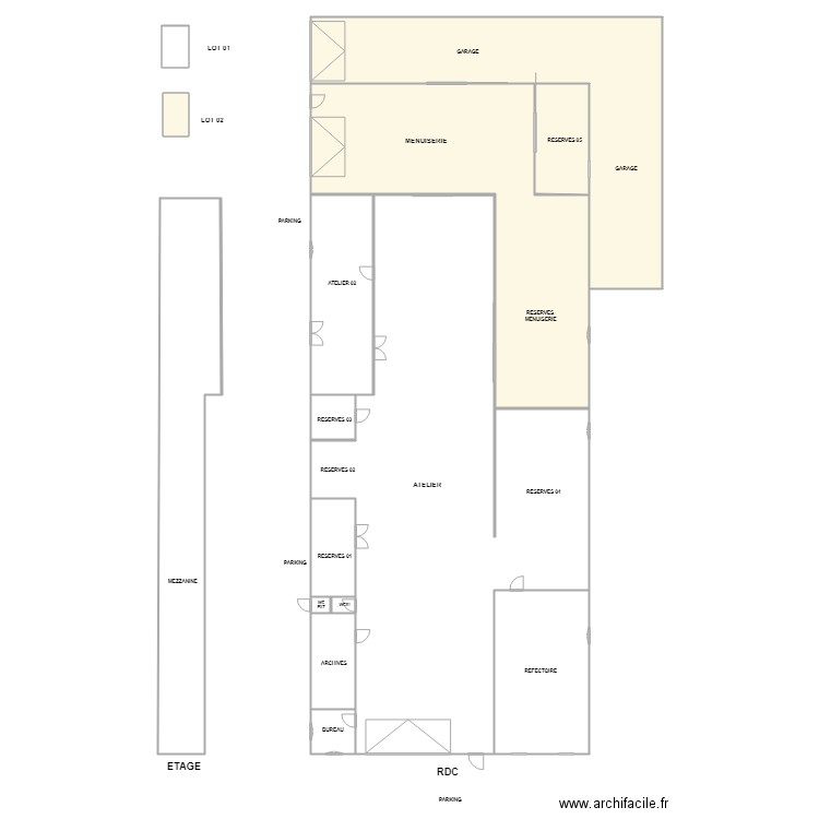 GAUDIN. Plan de 0 pièce et 0 m2