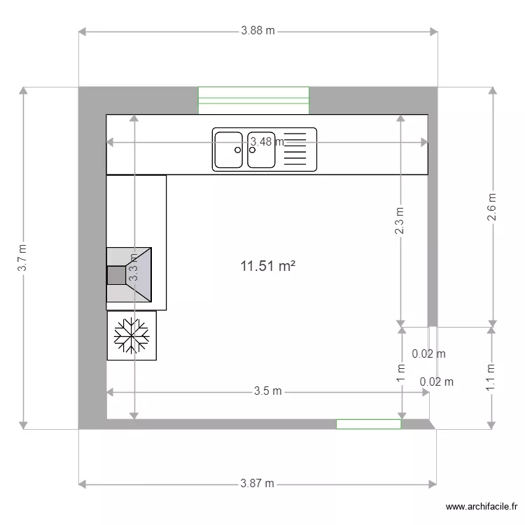 SCHAEFFER existant. Plan de SCHAEFFER existant. Plan de