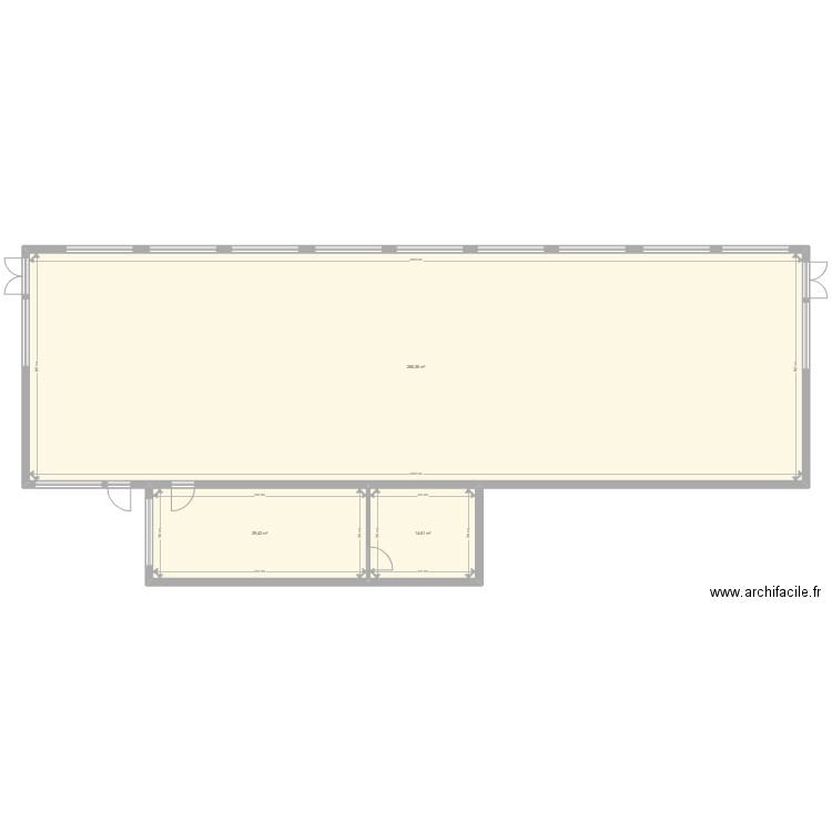 78 PLAISIR Freres Lumiere EXISTANT V ArL 080522. Plan de 0 pièce et 0 m2