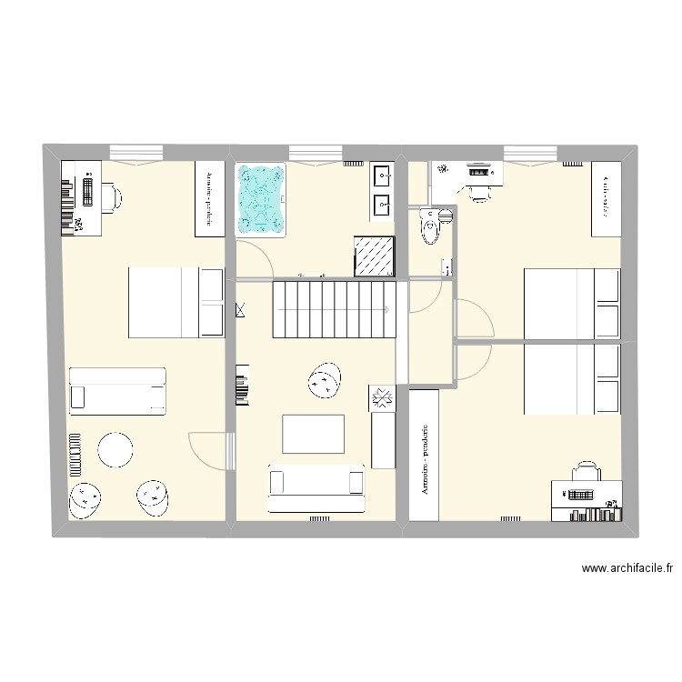Comble. Plan de 0 pièce et 0 m2