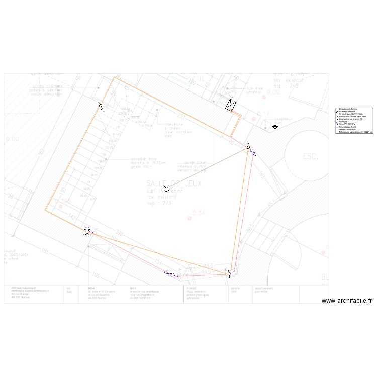 Salle de jeu. Plan de 0 pièce et 0 m2