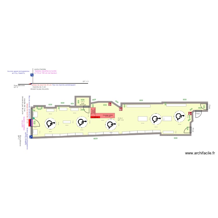 1001 PLANTES APRES TRAVAUX. Plan de 0 pièce et 0 m2