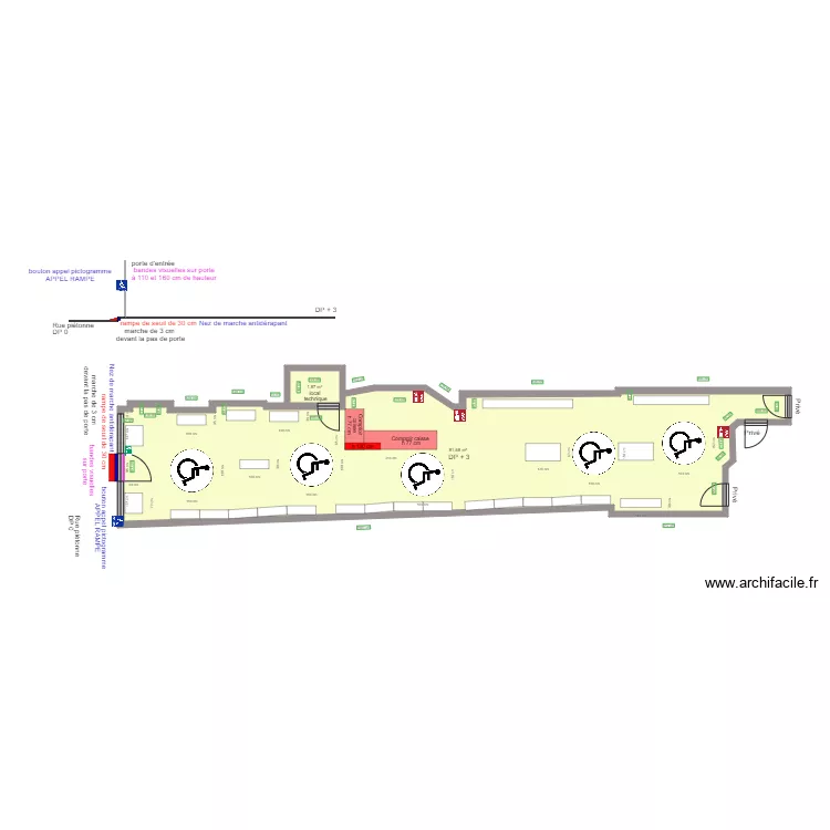 1001 PLANTES APRES TRAVAUX. Plan de 