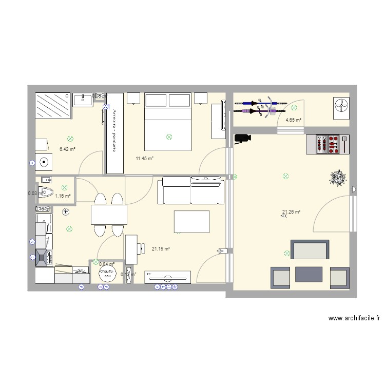 Motte. Plan de 0 pièce et 0 m2