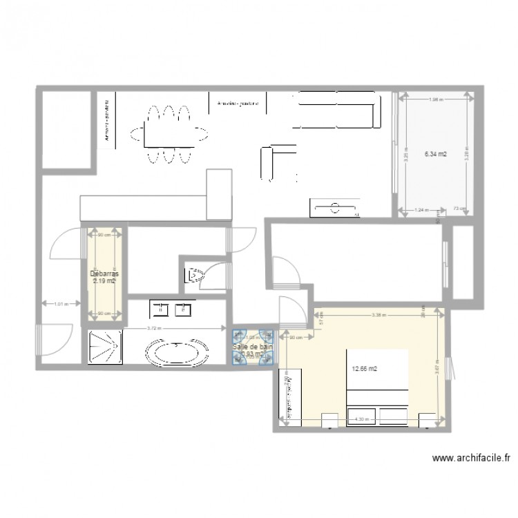 Charpentier plan parfait bis. Plan de 0 pièce et 0 m2